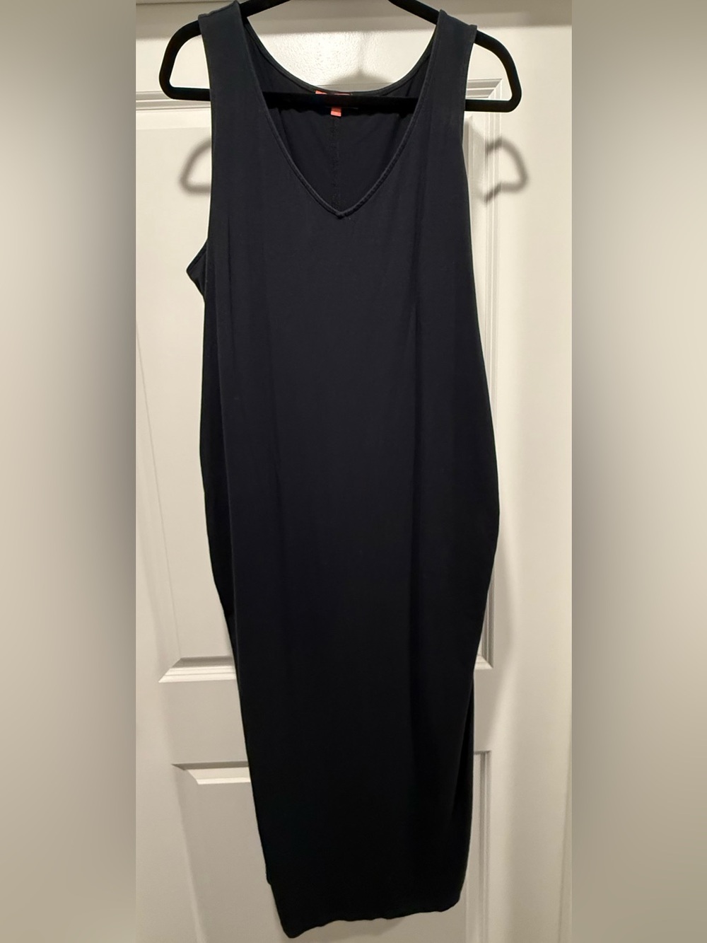 All Worthy Classic Black Sleeveless Maxi Dress